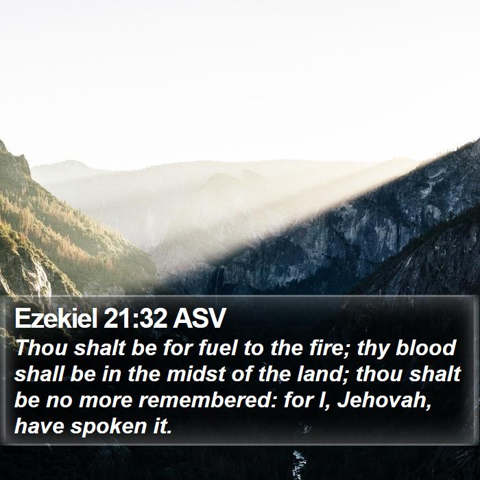 Ezekiel 21 Scripture Images - Ezekiel Chapter 21 ASV Bible Verse Pictures