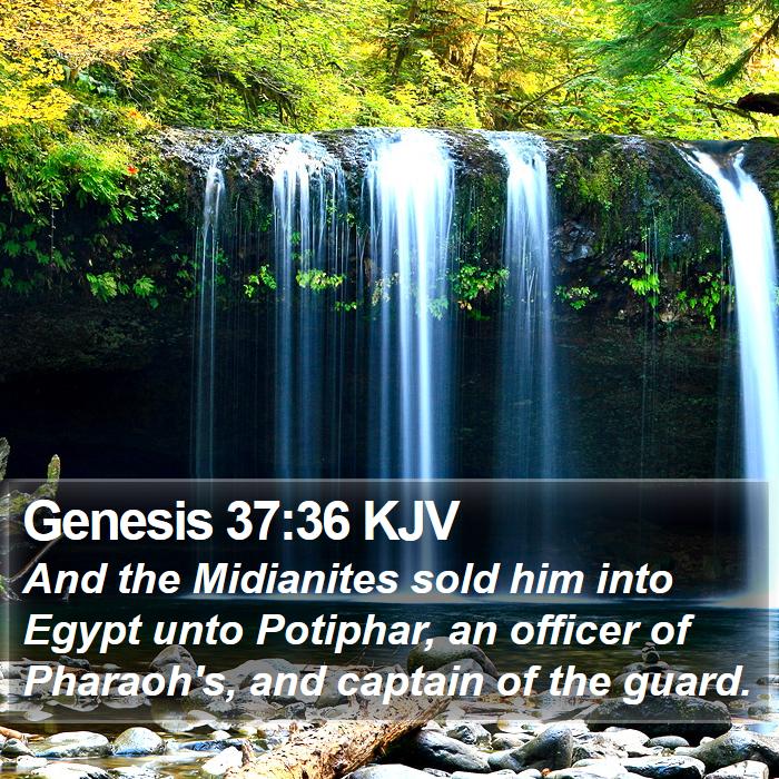 Genesis 37 Scripture Images - Genesis Chapter 37 KJV Bible Verse Pictures