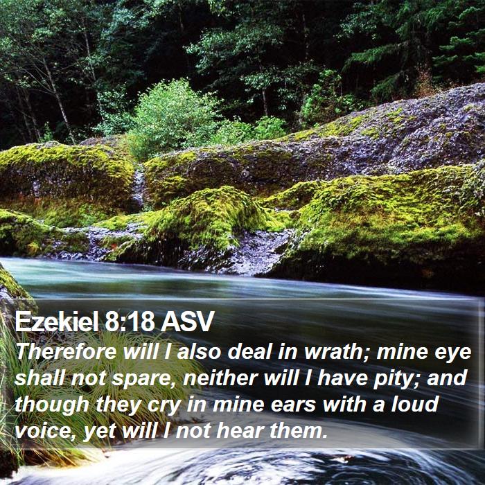 Ezekiel 8 Scripture Images - Ezekiel Chapter 8 ASV Bible Verse Pictures