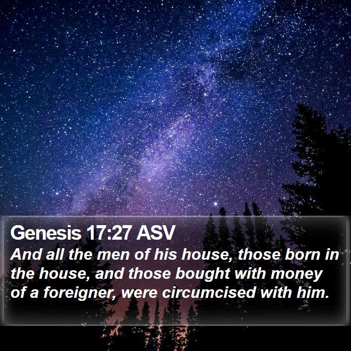 Genesis 17 Scripture Images - Genesis Chapter 17 ASV Bible Verse Pictures