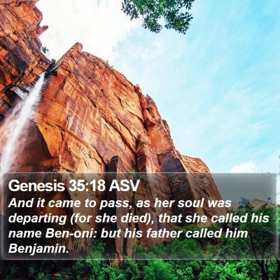 Genesis 35 Scripture Images - Genesis Chapter 35 ASV Bible Verse Pictures