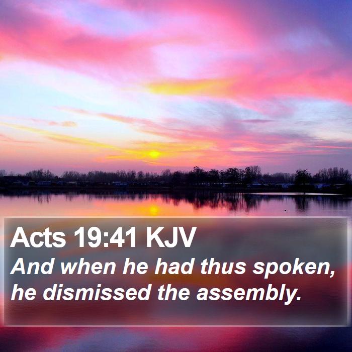 Acts 19 Scripture Images - Acts Chapter 19 KJV Bible Verse Pictures