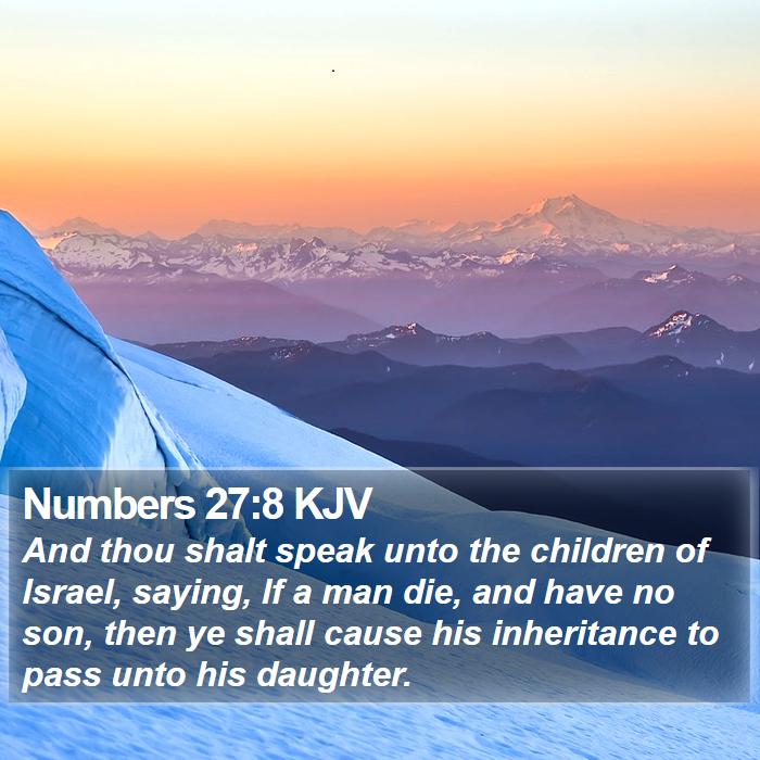 numbers-27-8-kjv-and-thou-shalt-speak-unto-the-children-of-israel