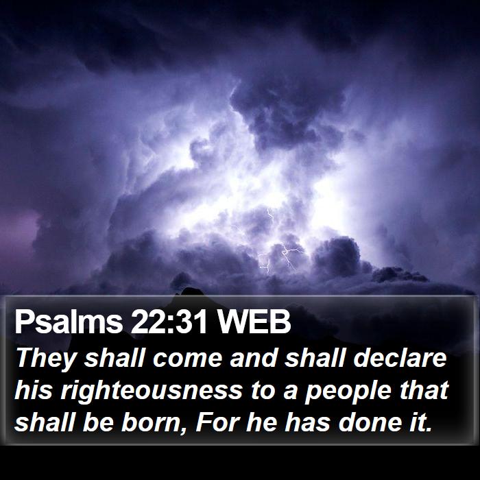 Psalms 22 Scripture Images Psalms Chapter 22 WEB Bible Verse Pictures