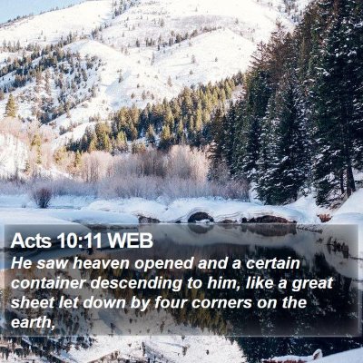 Acts 10 Scripture Images - Acts Chapter 10 WEB Bible Verse Pictures