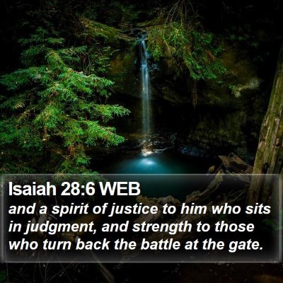 Isaiah 28 Scripture Images - Isaiah Chapter 28 WEB Bible Verse Pictures